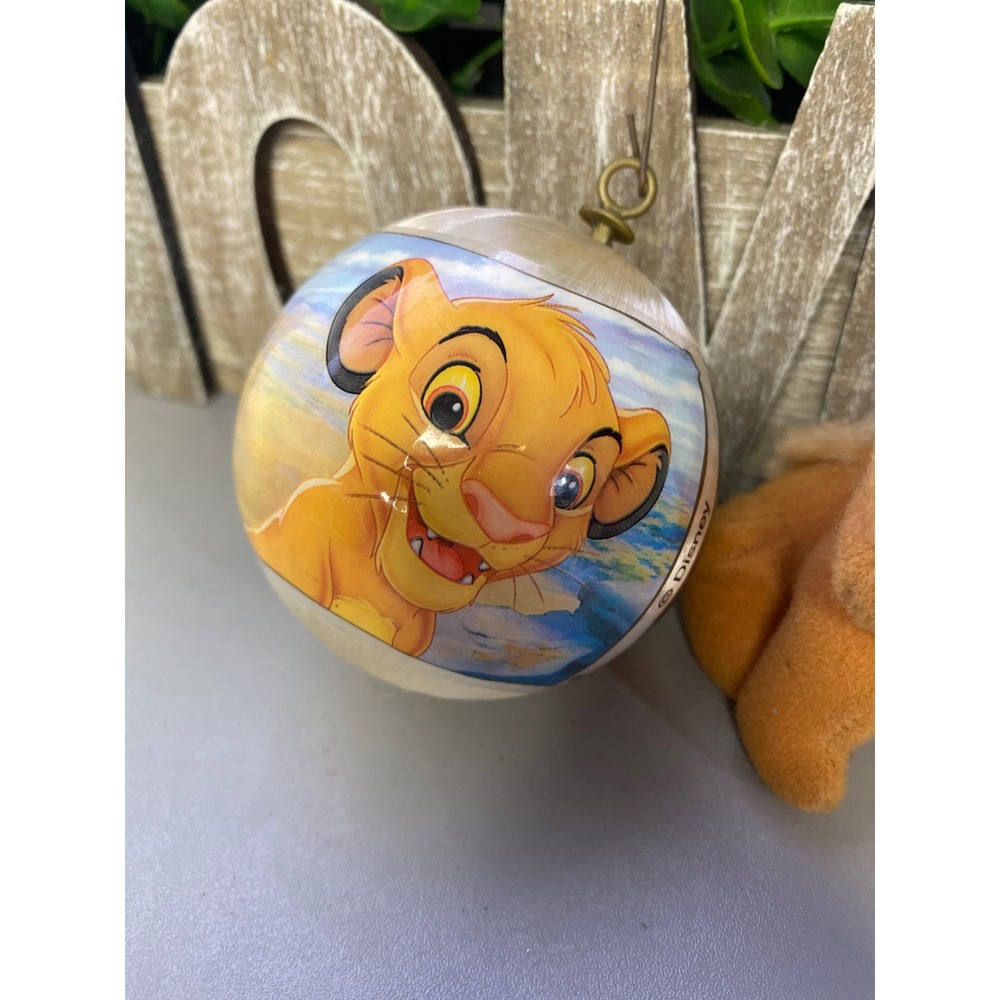 Disney The Lion King Simba & Nala Ornament Collectible